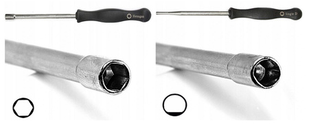 Klucze do regulacji gaźników (zestaw 8 szt. + 12 szczotek) FALON-TECH