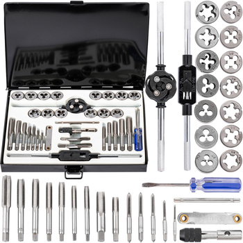 Zestaw narzynki gwintowniki kalibrowniki 33 szt  M3-M12 walizka SCHEPPACH