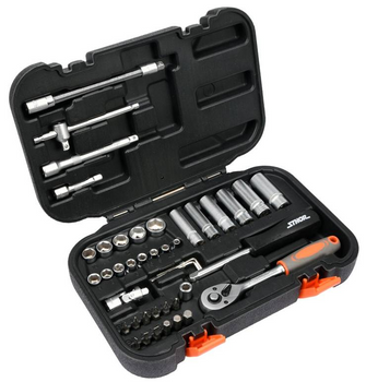 Zestaw narzędziowy 1/4 42szt XS 58641 STOHR YATO