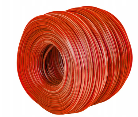 Żyłka tnąca do kosy i podkaszarki wzmocniona drutem 2.4mm 100m