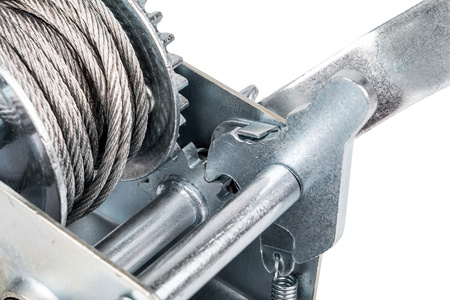 Wyciągarka wciągarka ręczna korbowa linowa 500 LBS 200kg FALON-TECH