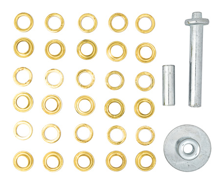 Oczka kaletnicze 33 elementy 22/14 mm FORSAGE
