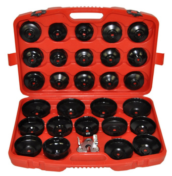 Klucze do filtrów oleju nasadowe 30 sztuk SILVER