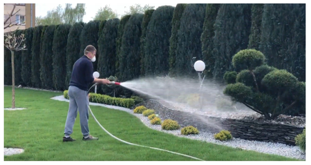 Prądownica strażacka 2"" działko do wody MAR-POL