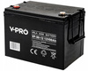 Akumulator bezobsługowy agm do ups pieca kampera jacht mocny 12V 90Ah VPRO  VOLT POLSKA