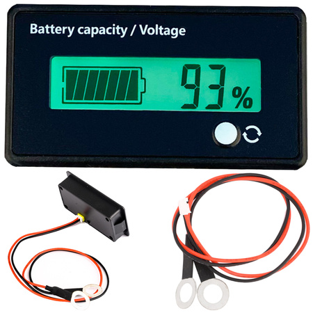 Akumulator AGM 12V 110Ah Deep Cycle + wyświetlacz LCD VOLT POLSKA