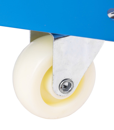 Szafka wózek zestaw warsztatowy narzędziowy skrętne koła 3 półki + haczyki FALON-TECH