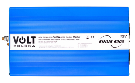 Przetwornica SINUS-4000/8000W (12V/230V) LCD ECO VOLT POLSKA