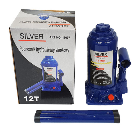 Podnośnik hydrauliczny słupkowy 12T SILVER