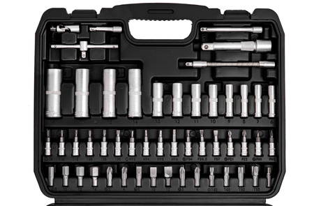 Zestaw kluczy nasadowych 94 elementy MAR-POL