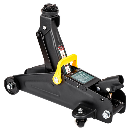 Podnośnik hydrauliczny niskoprofilowy 2T + kobyłki ROCKFORCE