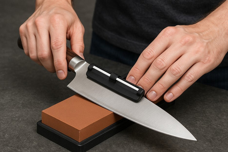 Ostrzałka osełka owalna do kosy 9" MAR-POL