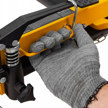 Wózek manewrowy rolkowy rolki transportowe pod urwane koła 9" 680kg JCB