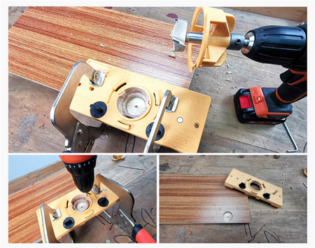 Szablon do wiercenia otworów pod zawiasy 15-35 FALON TECH