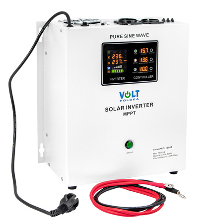 Przetwornica solarna UPS SINUSPRO 1500S (12V/1500W) VOLT POLSKA