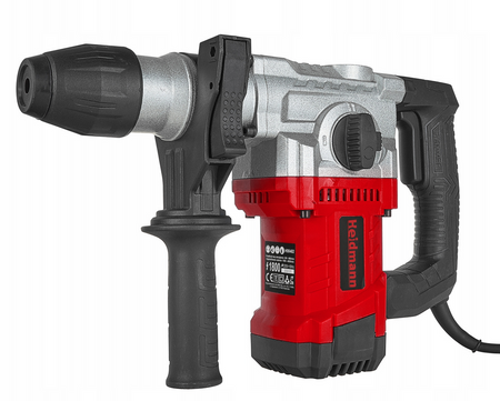 Młot udarowy młotowiertarka wiertarka sds plus walizka dłuta wiertła 1800w HEIDMANN GEKO