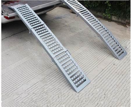 Rampy Podjazdy Najazdy składane stalowe 2 szt. 500 kg GEKO