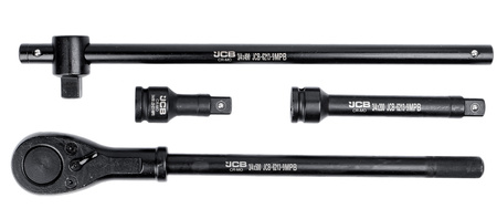 Klucze nasadowe nasadki udarowe grzechotka zestaw 3/4" 21el 17-50 mm 15-k JCB