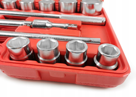 Klucze nasadowe do TIR-ów, maszyn rolniczych 3/4" 21 sztuk MAR-POL