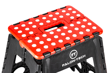 Stołek warsztatowy taboret składany siedzisko krzesło wysokość 40cm 100 kg FALON-TECH