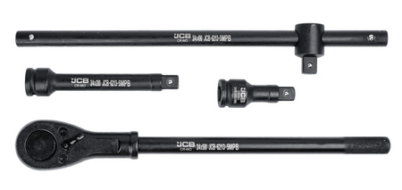 Klucze nasadowe nasadki udarowe grzechotka zestaw 3/4" 21el 17-50 mm 6-k JCB